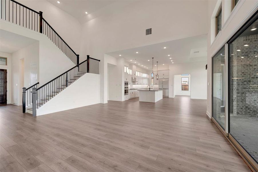 Spacious, unfurnished interior of a new home in Northshore at Lakewood Village - Estate Series, Lakewood Village (Image 19).