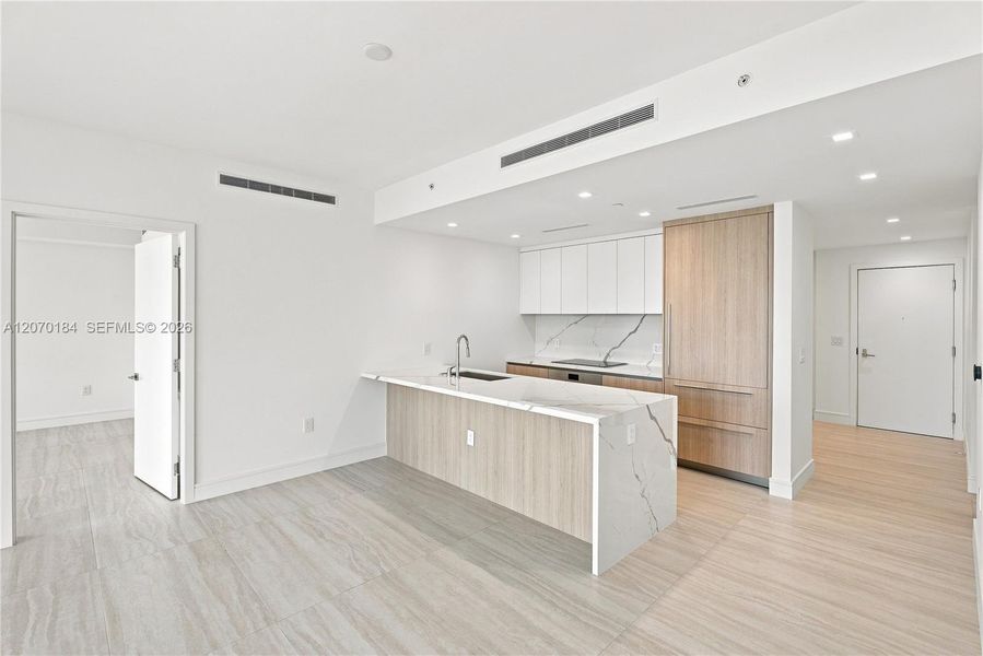 Furnished interior view inside a new home in , Miami (Image 6).