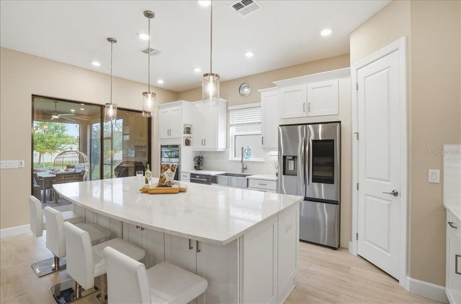 Furnished interior view inside a new home in Esplanade at Artisan Lakes, Palmetto (Image 37).