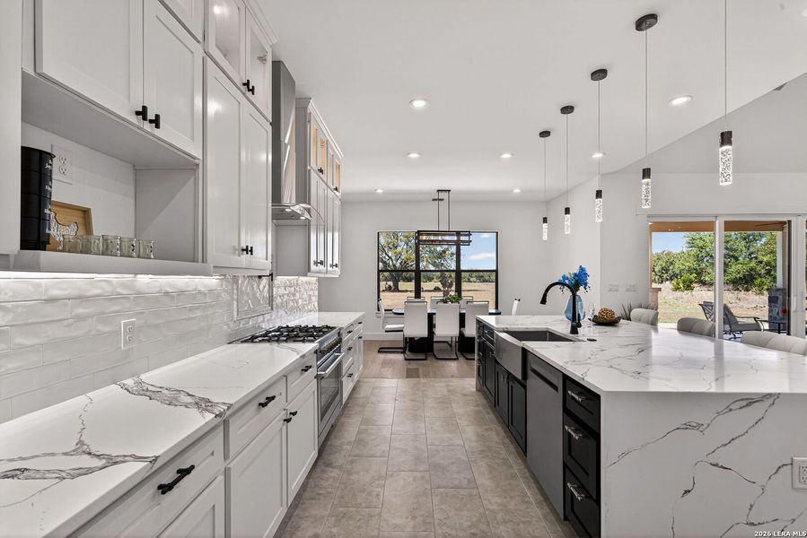 Furnished interior view inside a new home in , Bandera (Image 16). Furnished interior view inside a new home in , Bandera (Image 16).