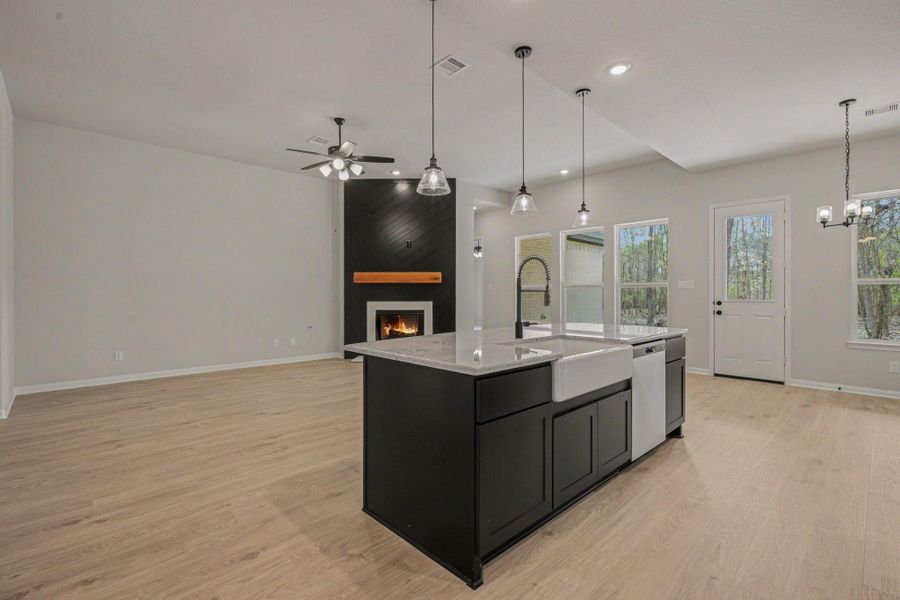 Furnished interior view inside a new home in Encino Estates, Dayton (Image 4).
