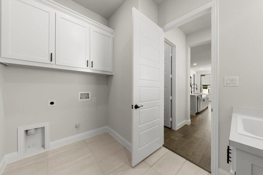 The Bracken III B Laundry Room The Bracken III B Laundry Room