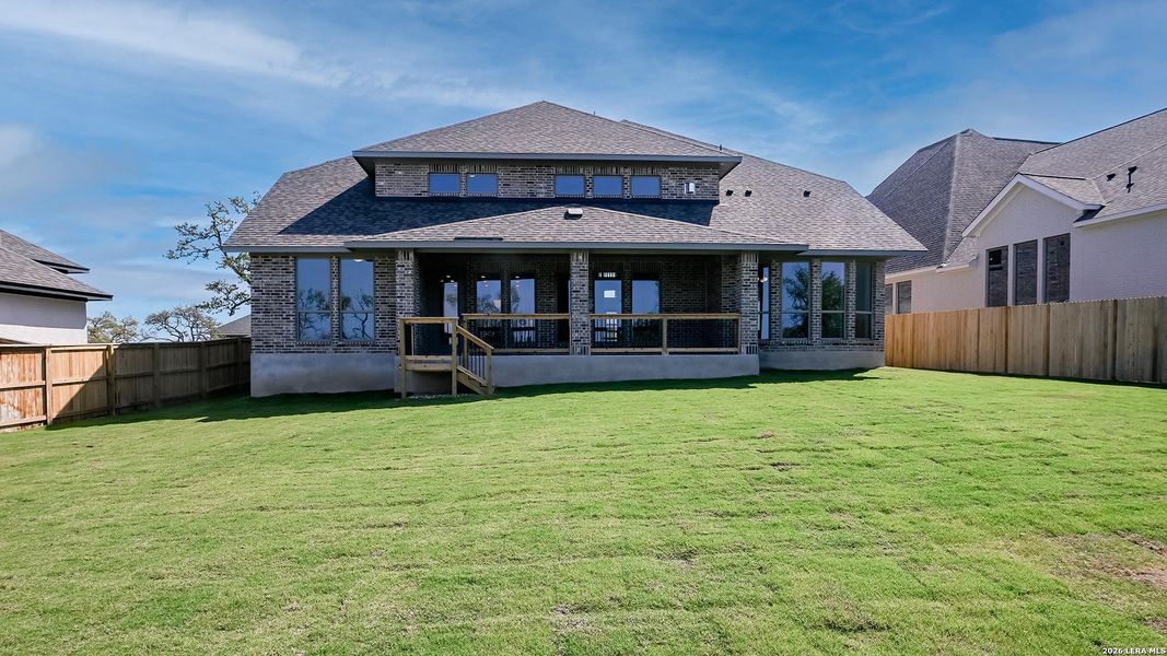 Exterior details and patio area of a home in Johnson Ranch, Bulverde (Image 22). Exterior details and patio area of a home in Johnson Ranch, Bulverde (Image 22).