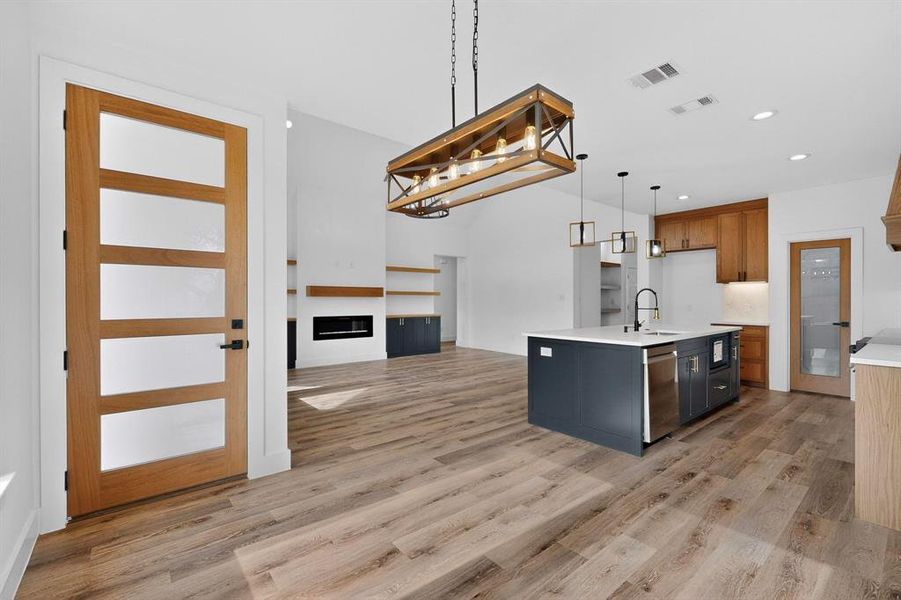 Furnished interior view inside a new home in , Azle (Image 5).