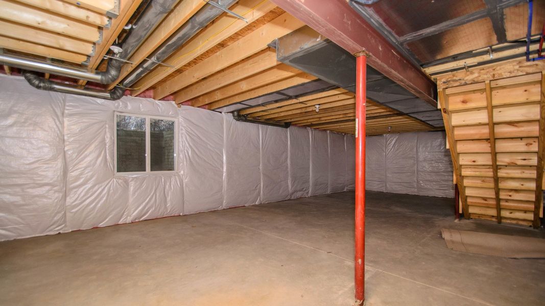 Construction in progress for homes built from the The Winslow by Norfolk Homes in Valleys, Jackson, MI (Image 109).