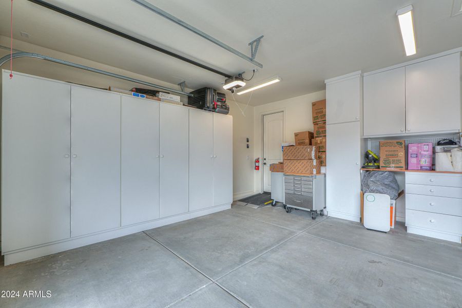 Garage cabinets