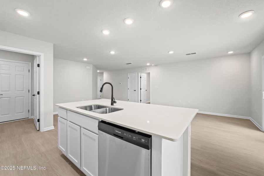 Furnished interior view inside a new home in , Jacksonville (Image 6).