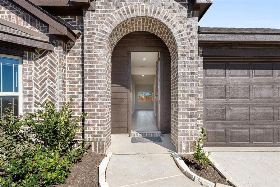 Exterior details and patio area of a home in Georgetown at Kings Fort 50s, Kaufman (Image 26). Exterior details and patio area of a home in Georgetown at Kings Fort 50s, Kaufman (Image 26).