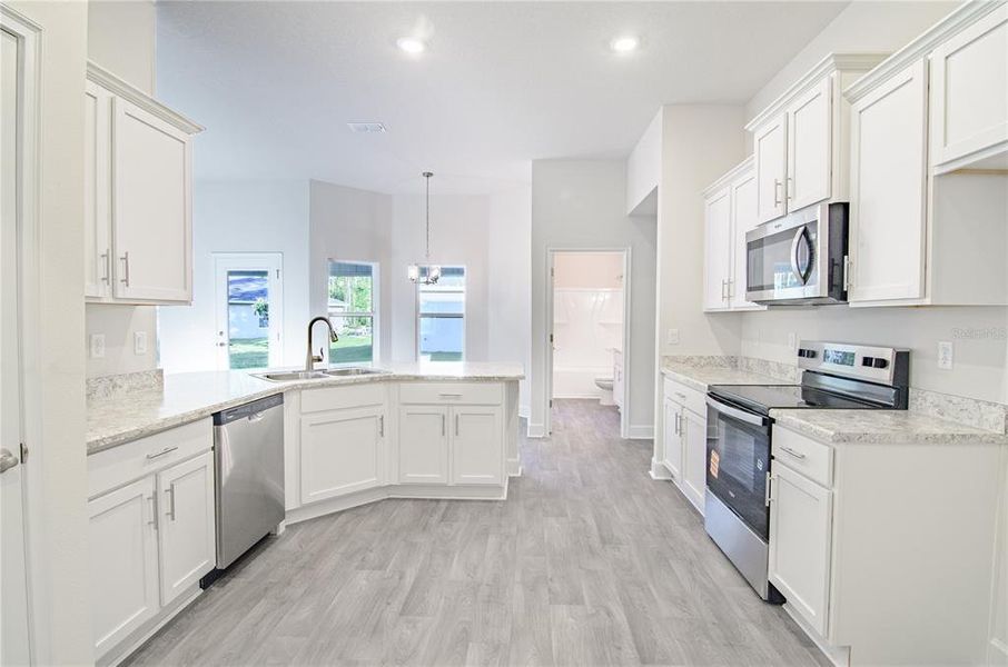 Furnished interior view inside a new home in , Palm Coast (Image 11).
