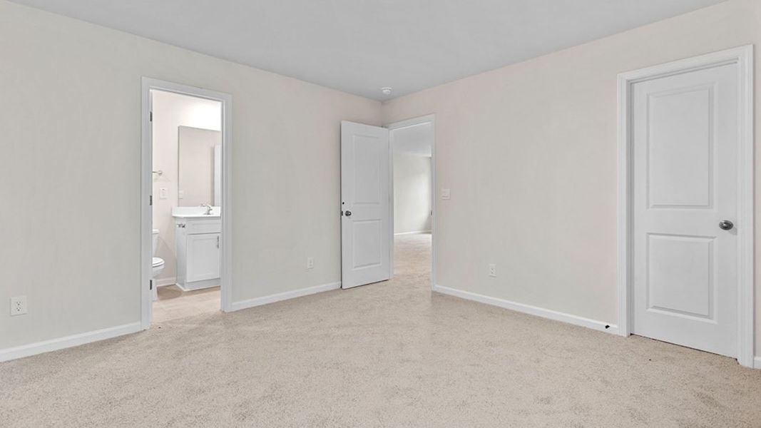 Spacious, unfurnished interior of a new home in Colly Farm, Stokesdale (Image 27).