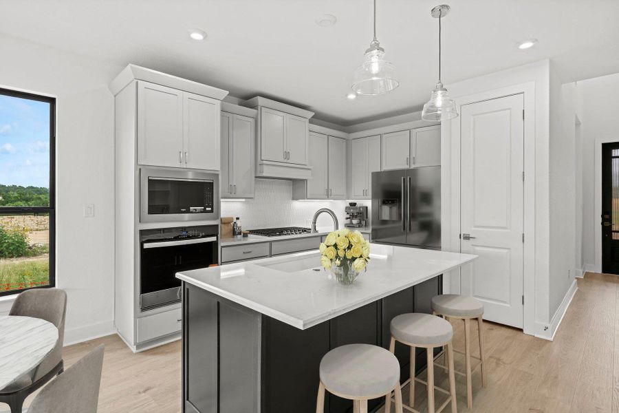 Light & Bright Kitchen - Virtually Staged