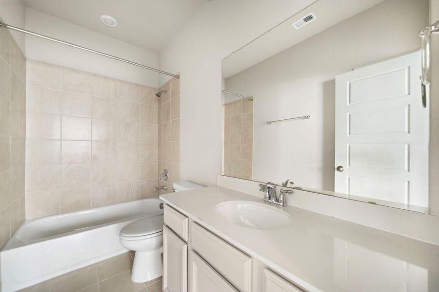 Furnished interior view inside a new home in , Houston (Image 4).