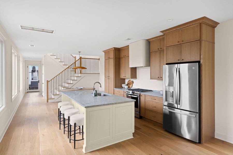 Furnished interior view inside a new home in , Charleston (Image 3).