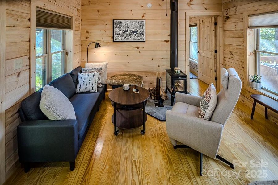 Furnished interior view inside a new home in , Beech Mountain (Image 12). Furnished interior view inside a new home in , Beech Mountain (Image 12).