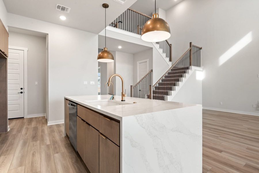 Furnished interior view inside a new home in Lagos Reserve, Manor (Image 12). Furnished interior view inside a new home in Lagos Reserve, Manor (Image 12).