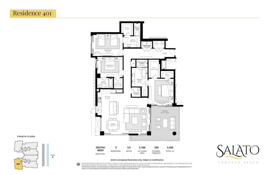 2D floor plan layout of this home in Salato, Pompano Beach, FL (Image 2). 2D floor plan layout of this home in Salato, Pompano Beach, FL (Image 2).