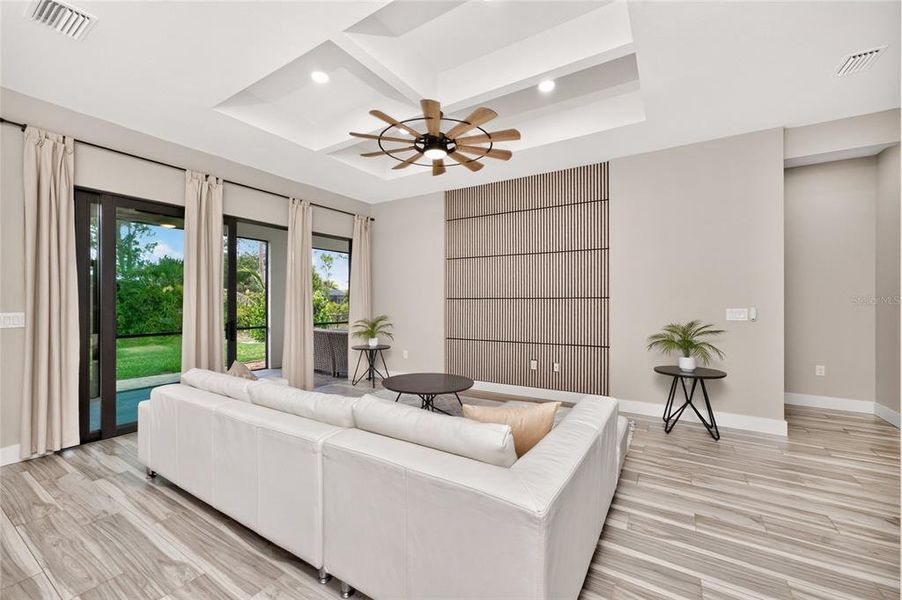 Furnished interior view inside a new home in , Rotonda West (Image 16).