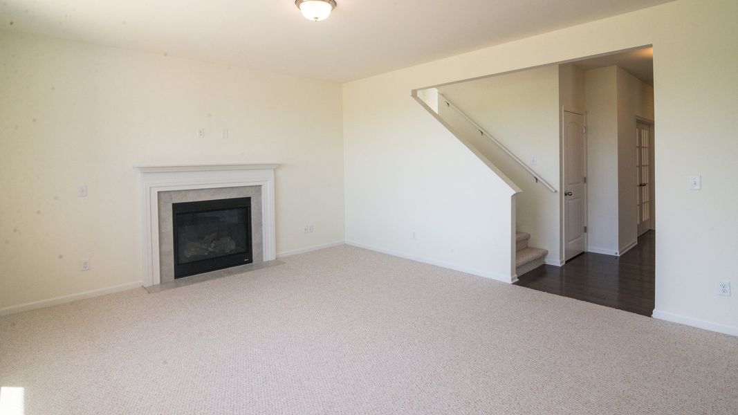 Representative unfurnished interior of a home built from the The Briarhaven III by Norfolk Homes in Coronado Estates, Jackson (Image 43).
