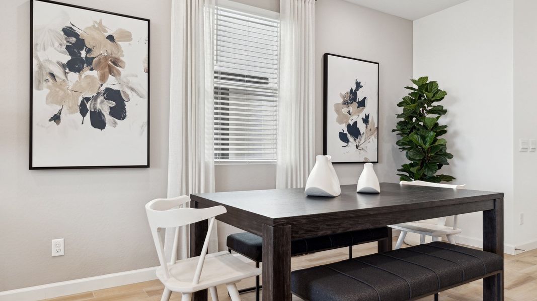 Furnished interior view inside a new home in The Buttes at Mystic, Peoria (Image 6).
