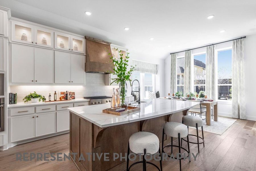 Furnished interior view inside a new home in Riceland, Mont Belvieu (Image 25).