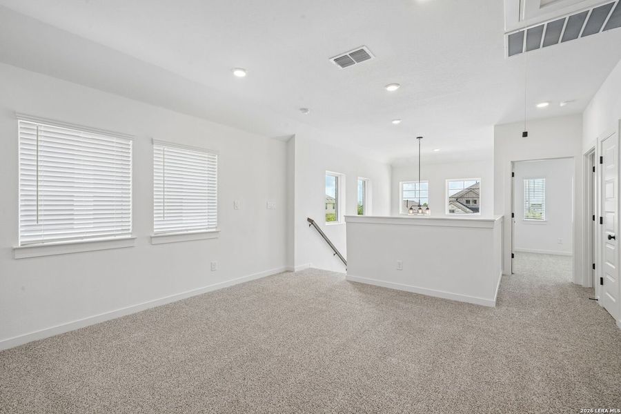Spacious, unfurnished interior of a new home in Legacy at Lake Dunlap, New Braunfels (Image 13). Spacious, unfurnished interior of a new home in Legacy at Lake Dunlap, New Braunfels (Image 13).