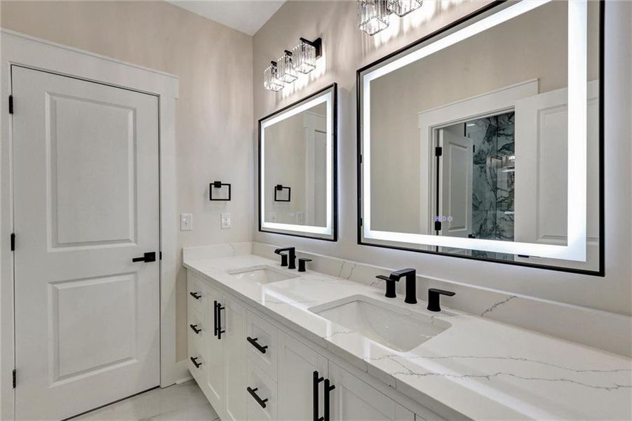 Furnished interior view inside a new home in , Snellville (Image 16). Furnished interior view inside a new home in , Snellville (Image 16).