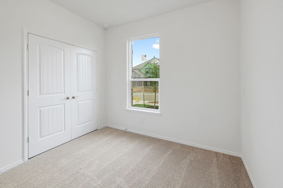 Spacious, unfurnished interior of a new home in River Bluff, Leander (Image 14). Spacious, unfurnished interior of a new home in River Bluff, Leander (Image 14).