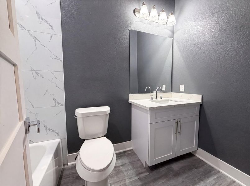 Furnished interior view inside a new home in , Houston (Image 8).