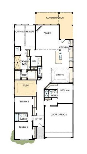 The success of a floor plan is the way you can move through it…You’ll be amazed at how well this home lives…We call it traffic patterns.