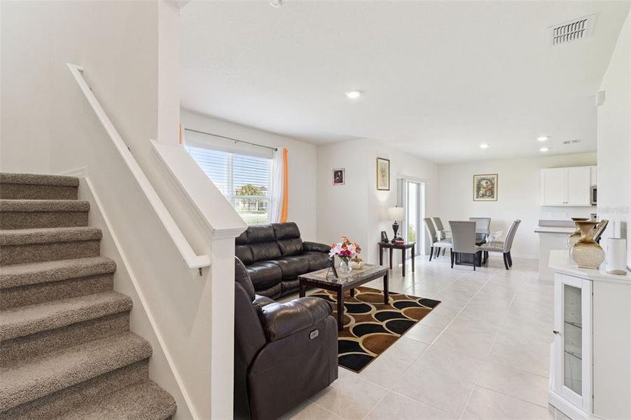 Furnished interior view inside a new home in Harmony at Lake Eloise, Winter Haven (Image 4).