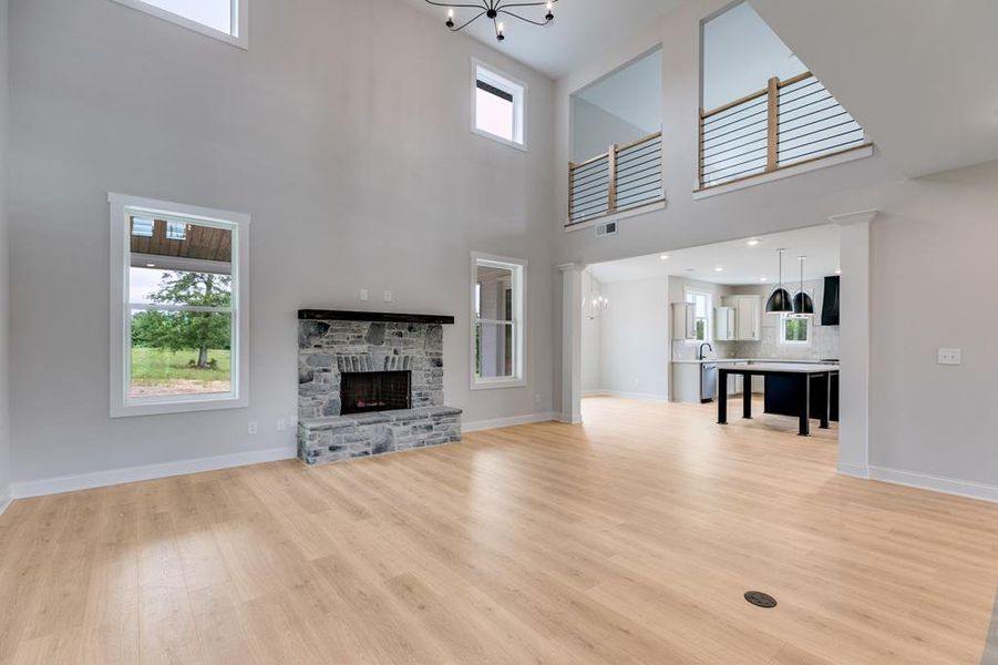 Furnished interior view inside a new home in Harmon Springs, Carrollton (Image 5).