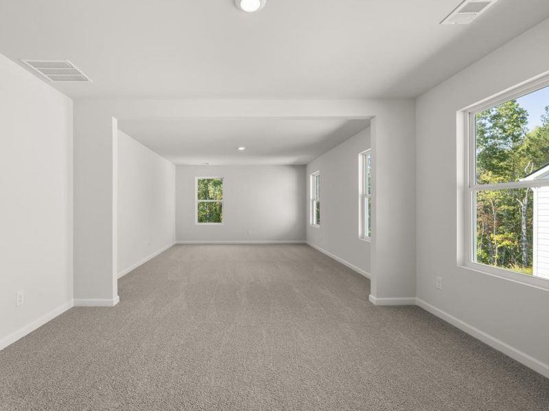 Spacious, unfurnished interior of a new home in Parkside at Carter Grove, Cartersville (Image 40).