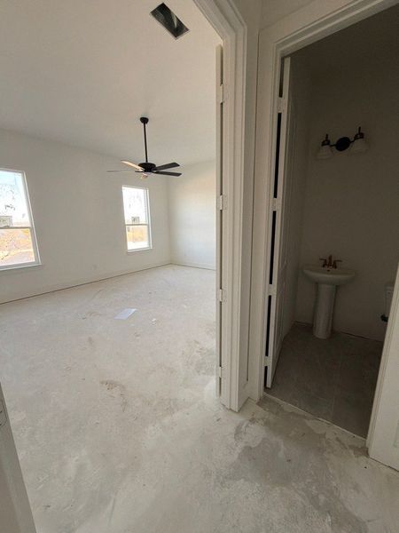 In-progress construction of a new home in Grayson Ridge, Van Alstyne, TX (Image 9).