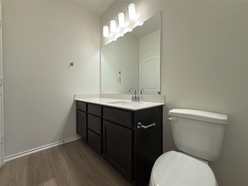 Furnished interior view inside a new home in River Bluff, Leander (Image 9). Furnished interior view inside a new home in River Bluff, Leander (Image 9).