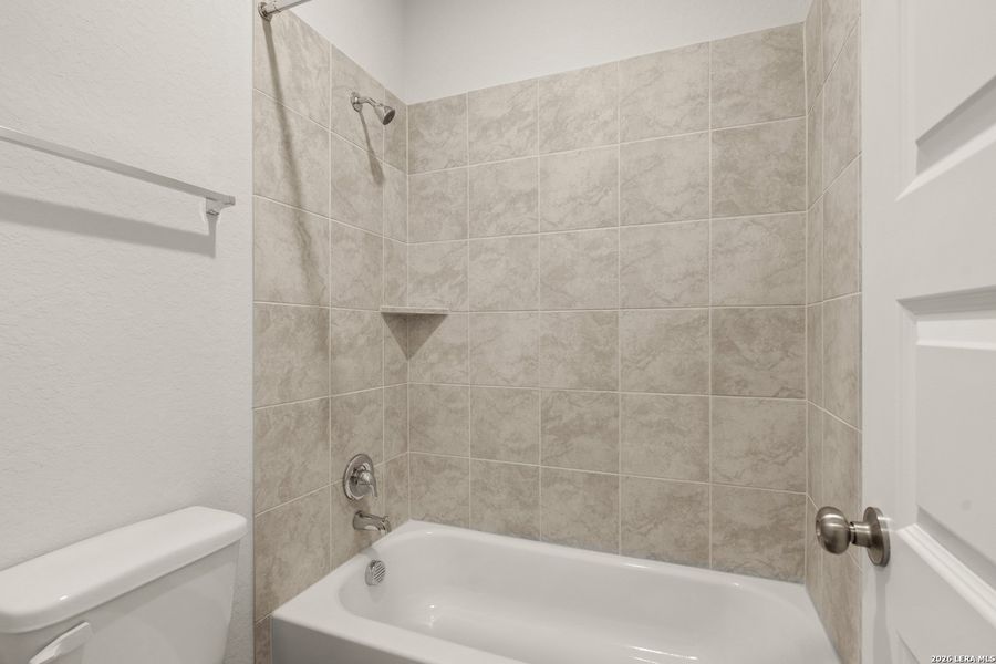 Furnished interior view inside a new home in Blue Ridge Ranch, San Antonio (Image 8).