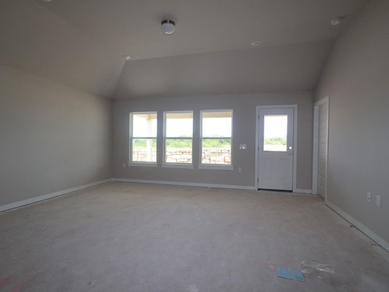 In-progress construction of a new home in Marble Creek Crossing, Austin, TX (Image 7).