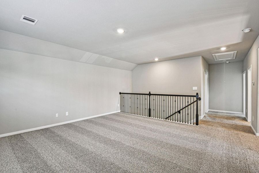 Photo is not of the actual home, but is an inspirational photo of builder’s model home and may depict options, furnishings, and/or decorator features that are not included