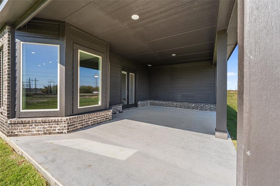 Exterior details and patio area of a home in Parker Heights, Valley View (Image 29). Exterior details and patio area of a home in Parker Heights, Valley View (Image 29).