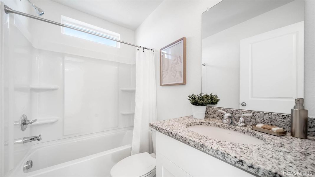 Furnished interior view inside a new home in , Commerce City (Image 28).