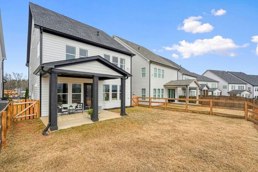 Exterior details and patio area of a home in , Canton (Image 25). Exterior details and patio area of a home in , Canton (Image 25).