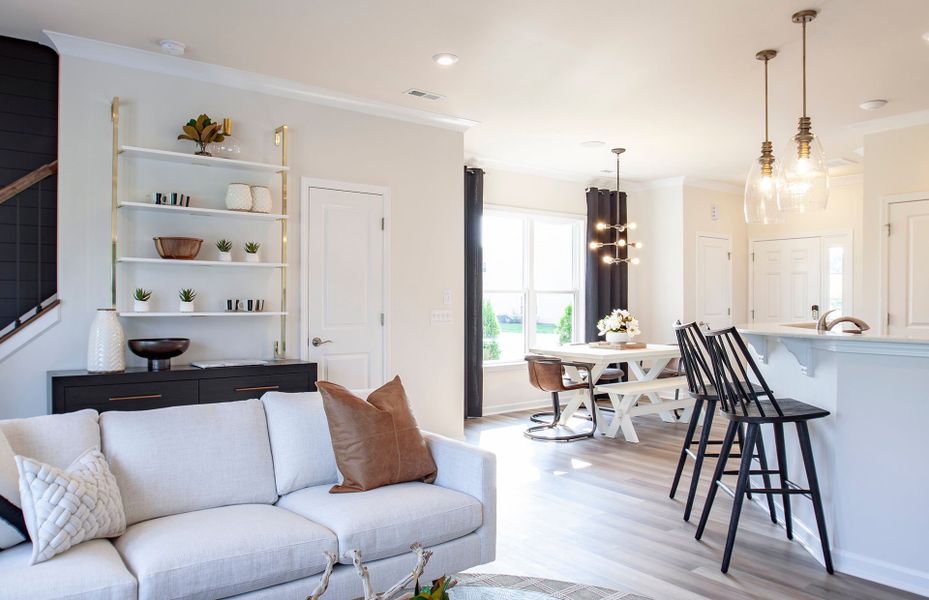 Furnished interior view inside a new home in Flemingfield, Greensboro (Image 16).