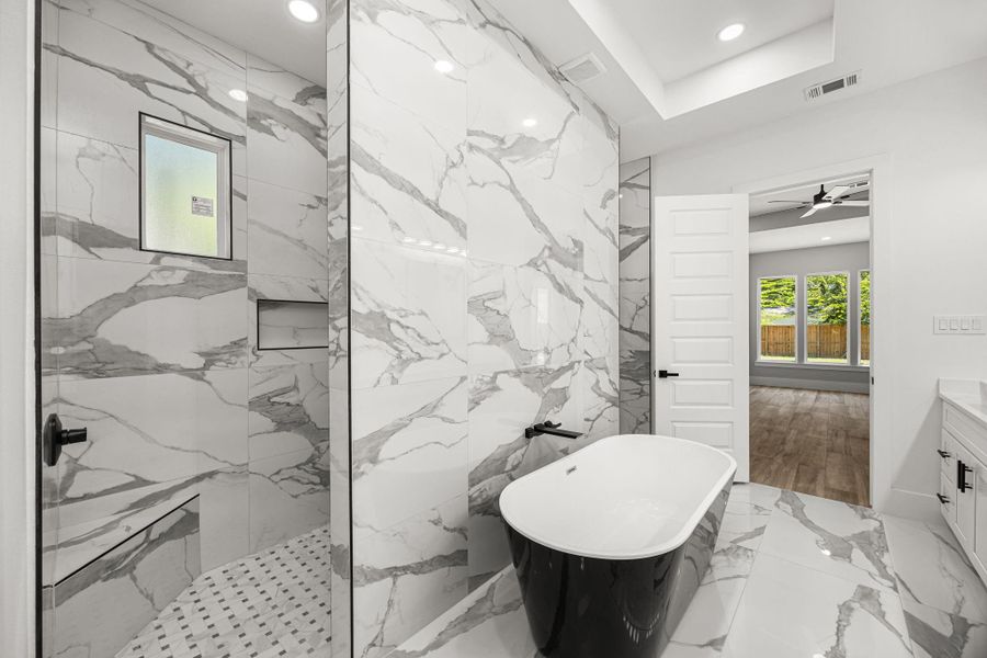 Furnished interior view inside a new home in , Magnolia (Image 12).