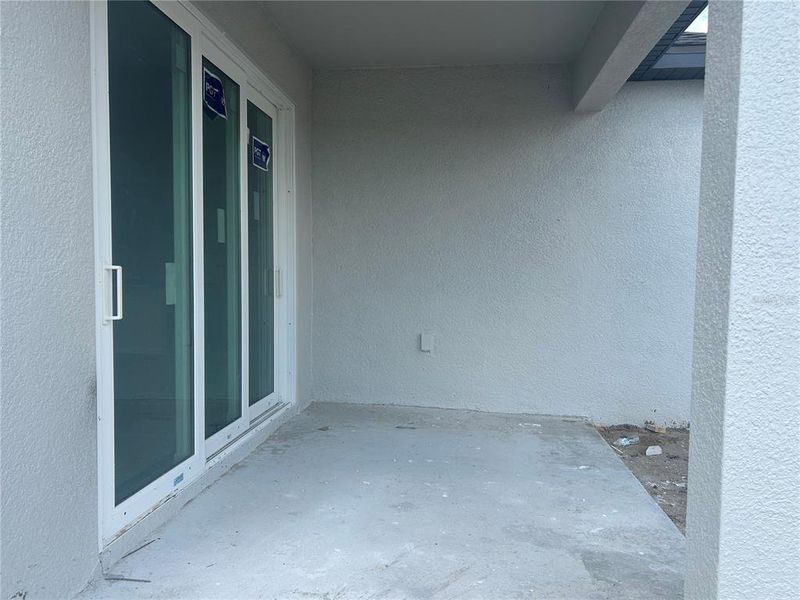 Exterior details and patio area of a home in Oakfield Trails, Parrish (Image 2). Exterior details and patio area of a home in Oakfield Trails, Parrish (Image 2).