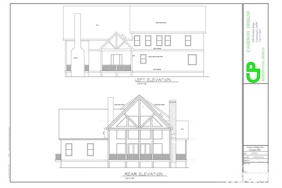 Exterior rendering of this home design in , Cullowhee, NC (Image 4). Exterior rendering of this home design in , Cullowhee, NC (Image 4).