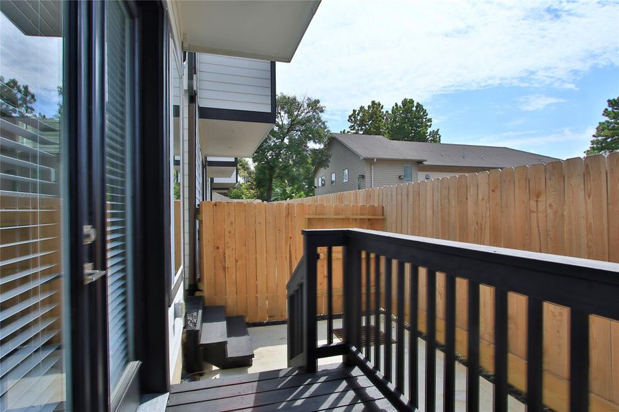Exterior details and patio area of a home in Shady Acres, Houston (Image 21). Exterior details and patio area of a home in Shady Acres, Houston (Image 21).