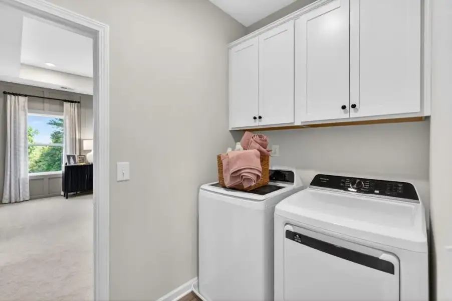 Furnished interior view inside a new home in Allen Manor, Hoschton (Image 13).