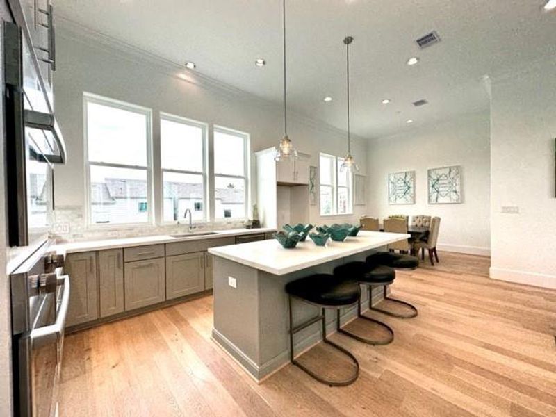 A dedicated dining space!