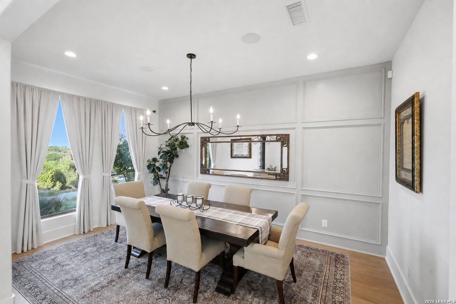 Furnished interior view inside a new home in , Boerne (Image 12).