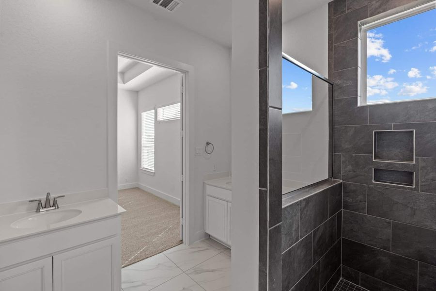 Furnished interior view inside a new home in Buffalo Crossing – New Phase Now Preselling, Cibolo (Image 12).