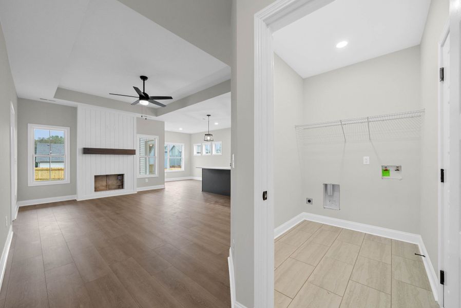 Spacious, unfurnished interior of a new home in New Hope Estates, Clarksville (Image 5).